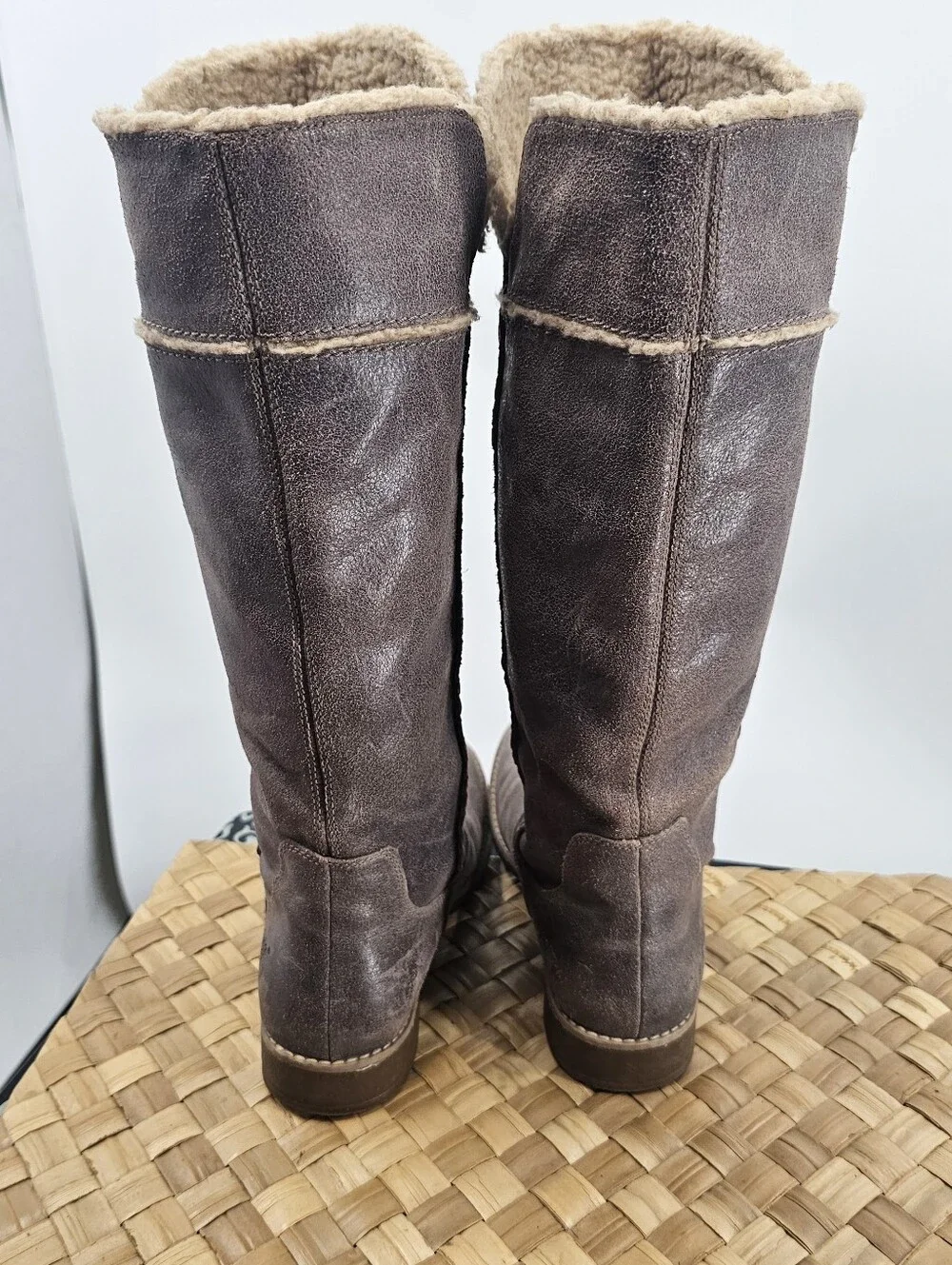 Timberland Brown Leather Tall Boot Size 9